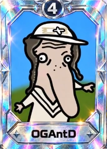 OGAntD holographic card artwork